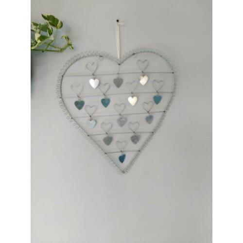 Hart om foto's aan te hangen