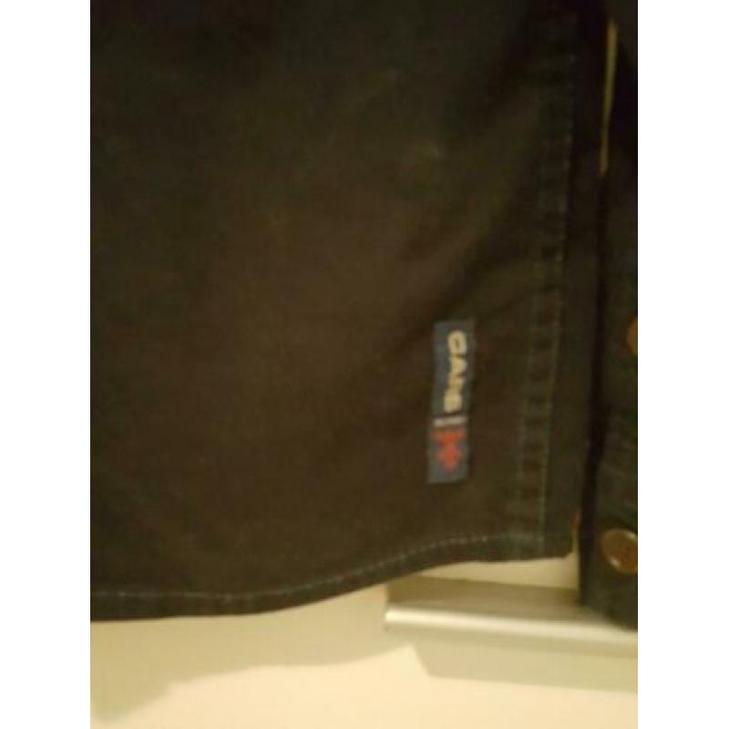 Stoer Cars donkerbrauw overhemd maat 104/110