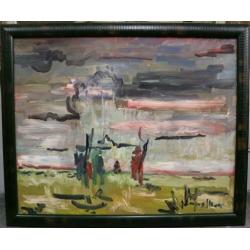 Jacques Maes, geanimeerd landschap