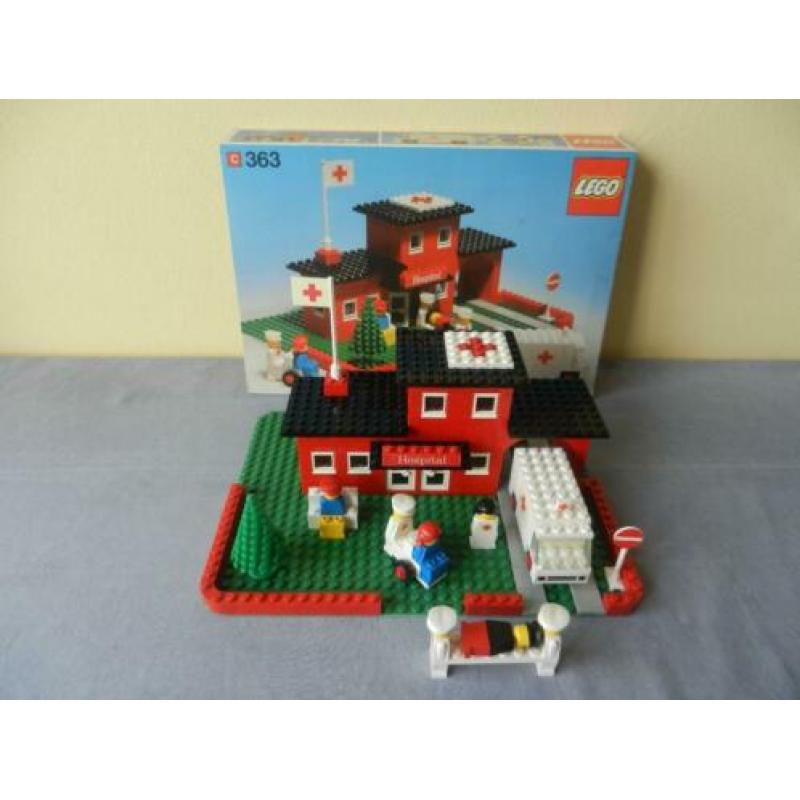 Lego 363 ziekenhuis (uit 1975)
