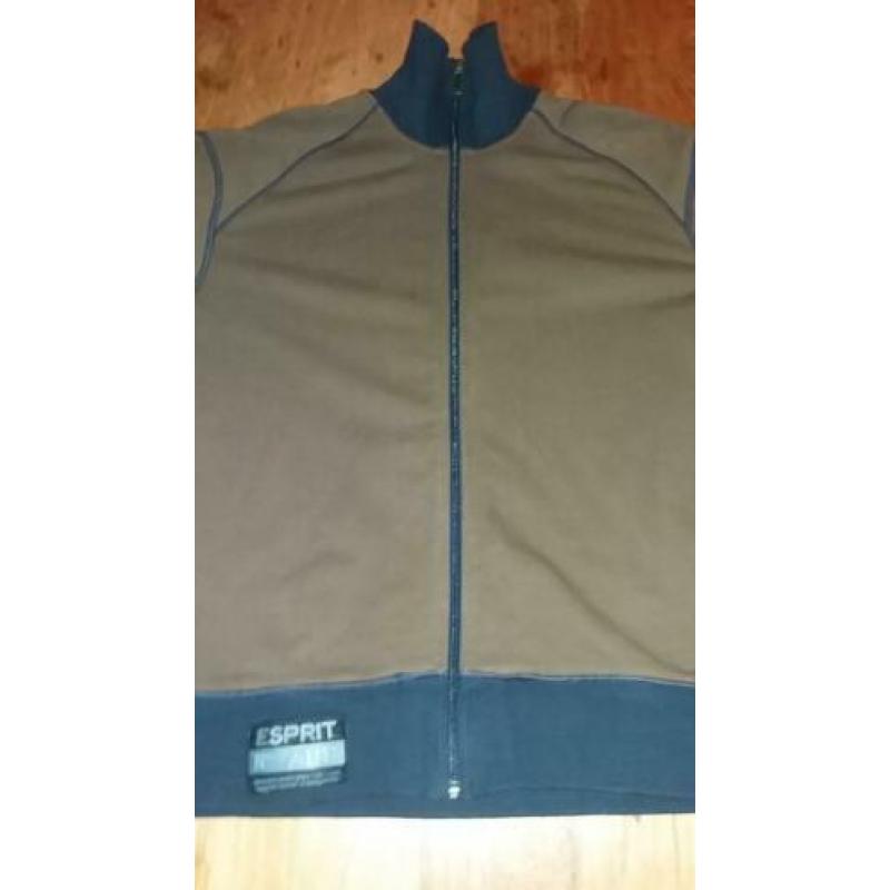 ESPRIT herenvest sweatvest maat L