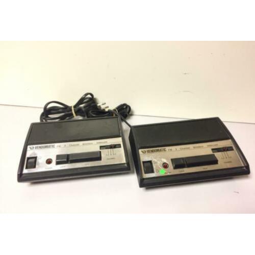 Vendomatic FM 3 Channel Wireless Intercom vintage