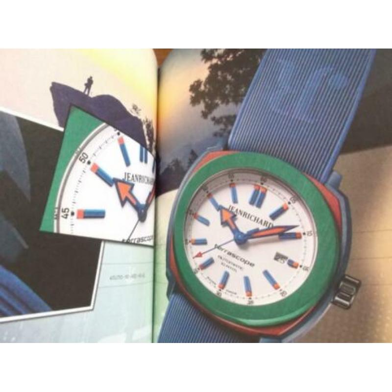 Jeanrichard 2014 horlogebrochure nieuw 2 euro