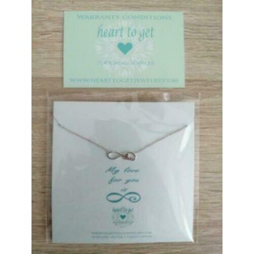 Heart to Get zilveren ketting twv 59,95 echt zilver.