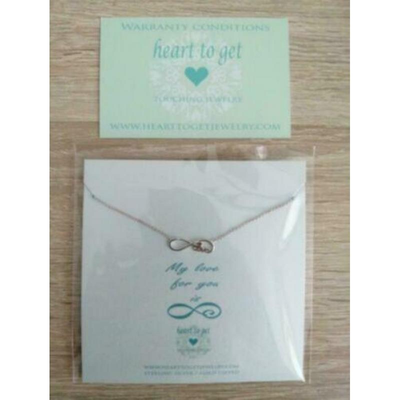 Heart to Get zilveren ketting twv 59,95 echt zilver.