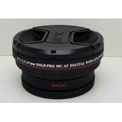 Axpro 0.5x L.C.67mm DSLR pro mc af digital wide lens!
