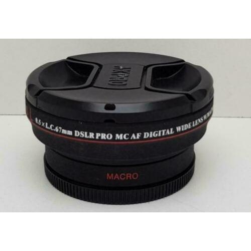 Axpro 0.5x L.C.67mm DSLR pro mc af digital wide lens!