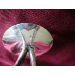Design Deens silverplated kandelaar Berg gemerkt modern