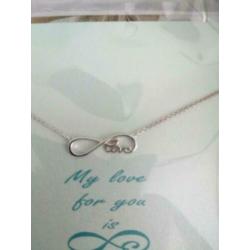 Heart to Get zilveren ketting twv 59,95 echt zilver.