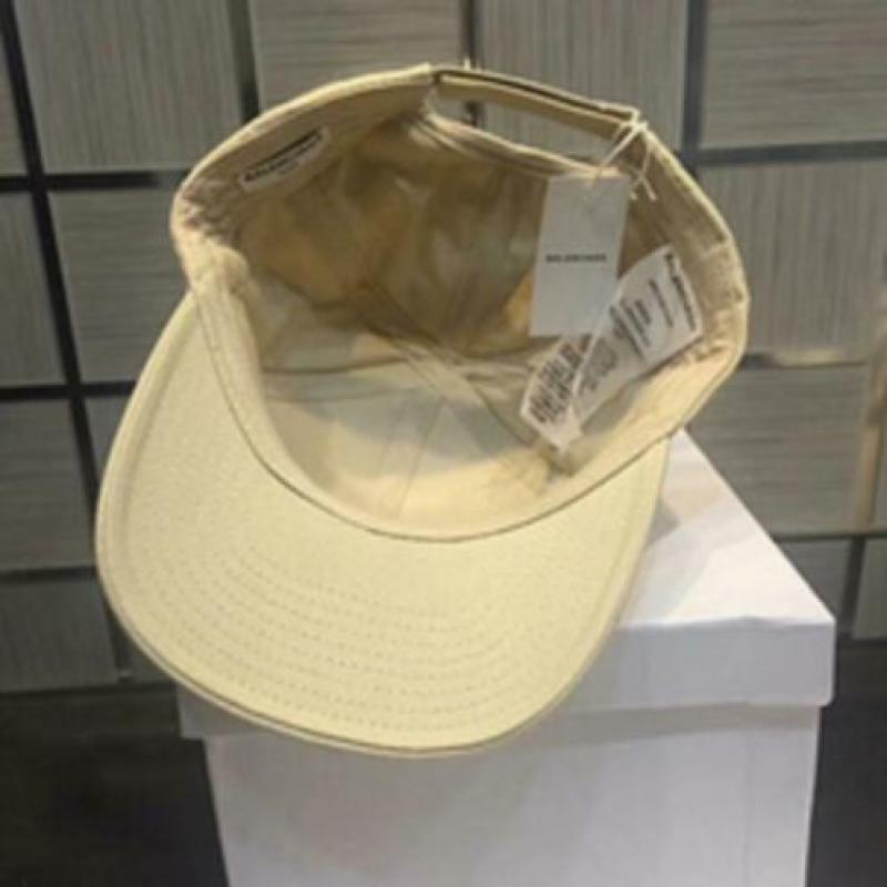 Balenciaga Logo Cap Pet Ongedragen Onesize