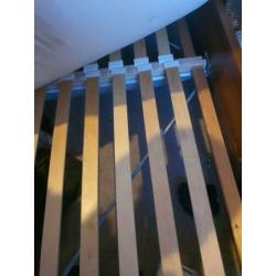 Ikea Malm 2 persoonsbed donker bruin