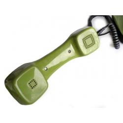 retro groene telefoon