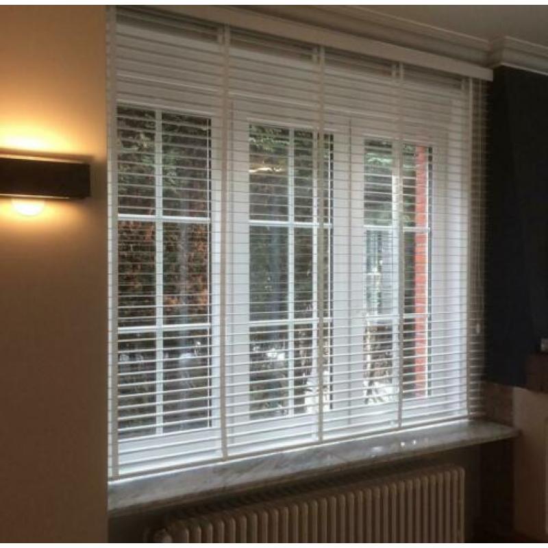 50 mm Houten Jaloezieen || 30 tot 40% goedkoper
