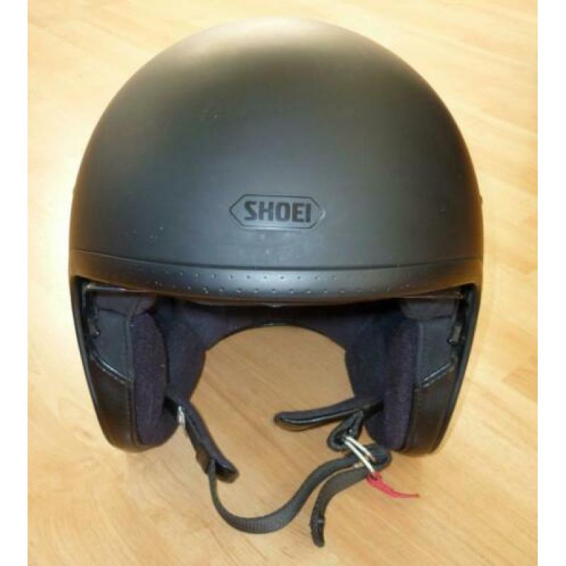 SHOEI J.0 JETHELM - Mat Zwart - Mt. S - Fiberglass - JO Helm
