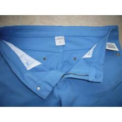 Nieuwe lange broek voorjaar/zomer maat 40 + kaartje blauw
