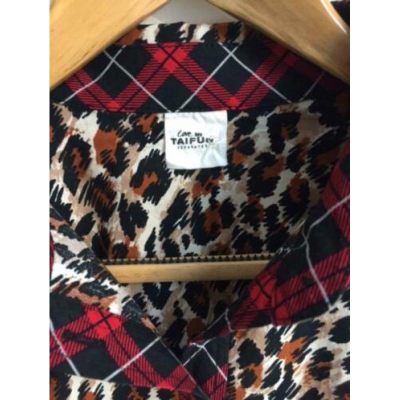 Taifun blouse met print zgan