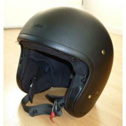 SHOEI J.0 JETHELM - Mat Zwart - Mt. S - Fiberglass - JO Helm