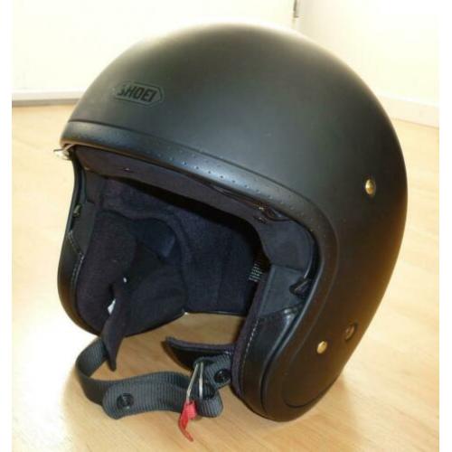 SHOEI J.0 JETHELM - Mat Zwart - Mt. S - Fiberglass - JO Helm