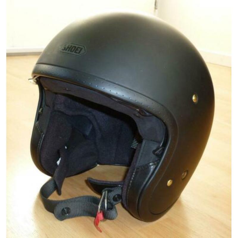 SHOEI J.0 JETHELM - Mat Zwart - Mt. S - Fiberglass - JO Helm