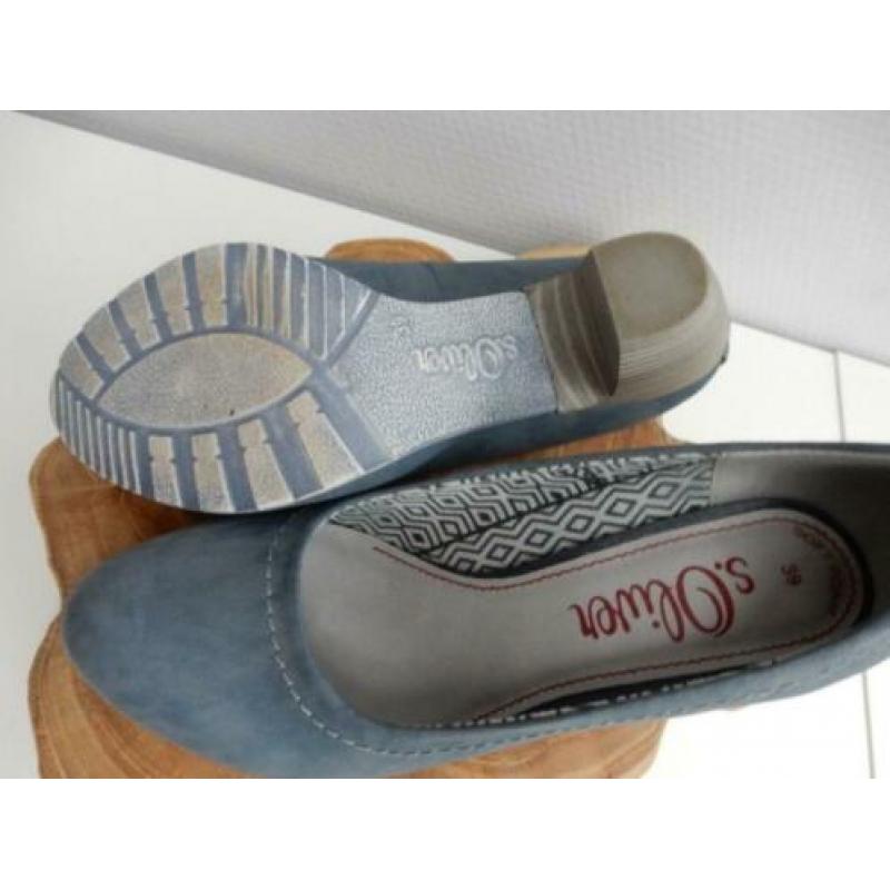 Schoenen s,Oliver Blauw NIEUW 39