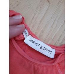 NIEUW Sproet & Sprout shirt 3-6 maand
