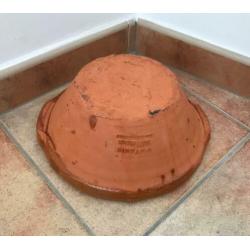 Franse cassole van La Poterie Not aardewerk kookpot