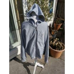 Moncler hoody vest XL