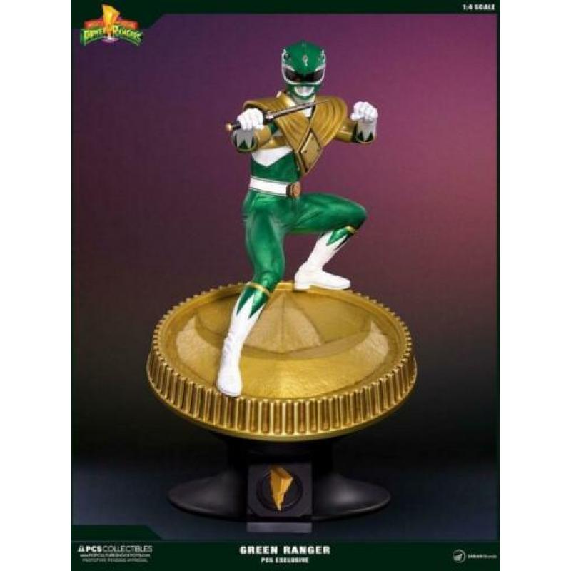 Pop Culture Shock Power Rangers Statue Green Ranger Excl.