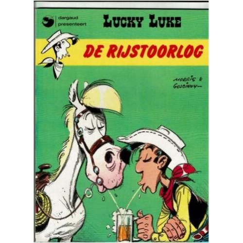 Lucky Luke - 8 - de Rijstoorlog - 1981 - Uitg. Dargaud Benel