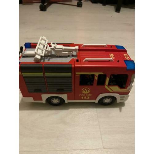 Playmobil brandweer auto met geluid