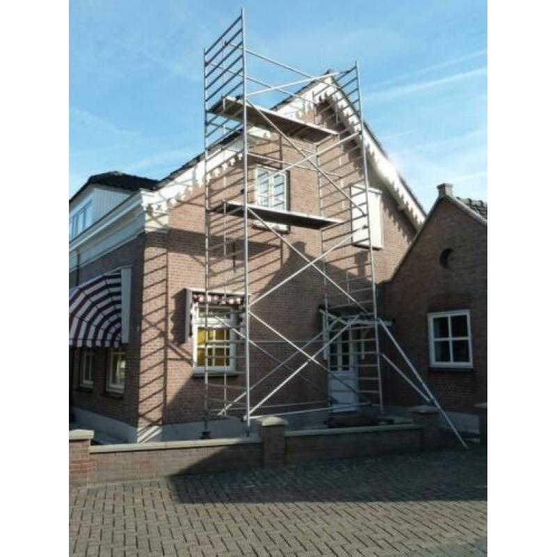 aluminium rolsteiger, ladders, loopbrug, schoren etc