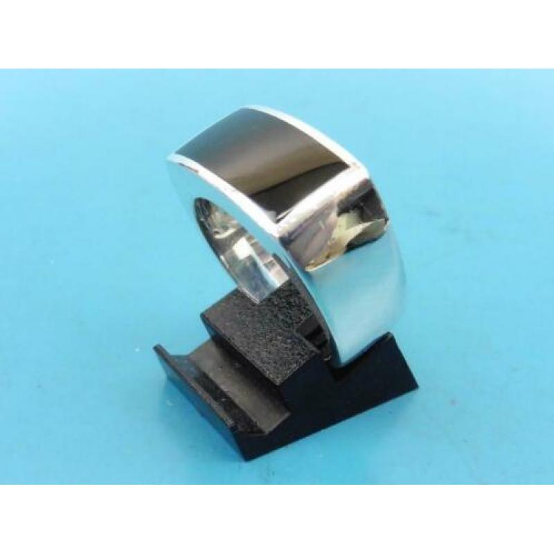 Zilveren ring met onix (Z115)