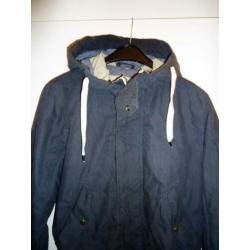 Blauw H&M jas - Maat:M