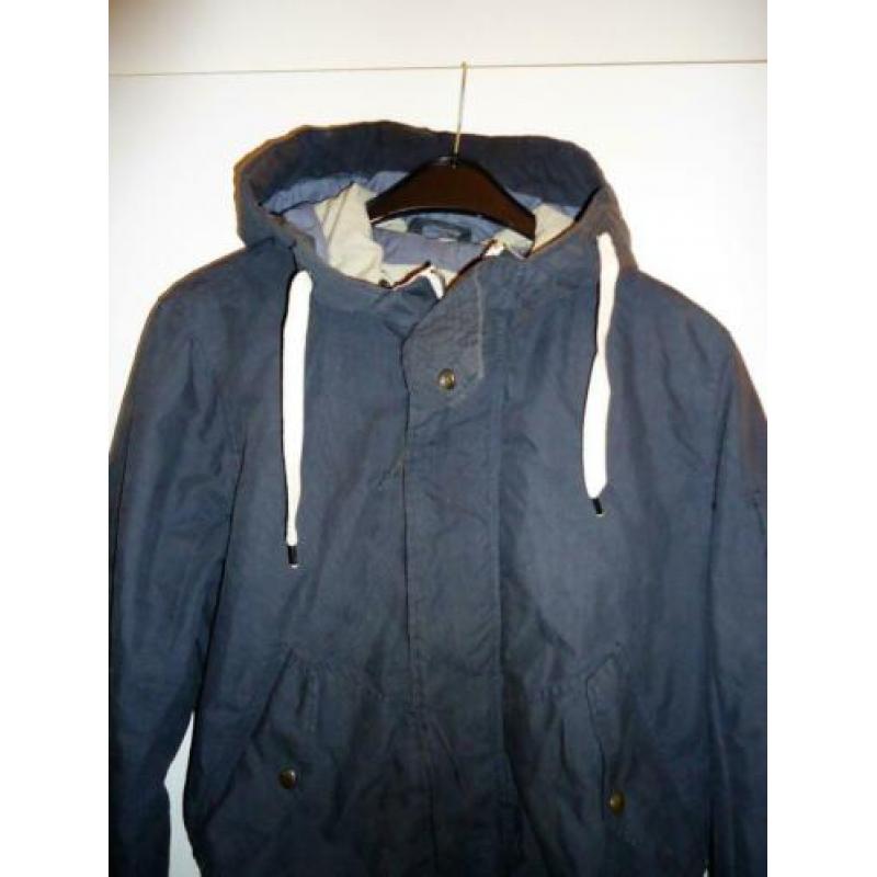 Blauw H&M jas - Maat:M