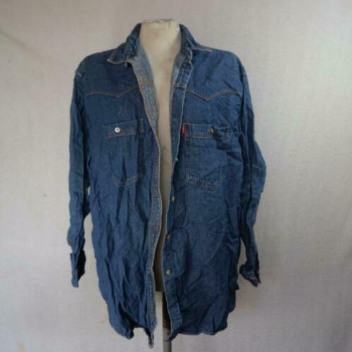Mooie spijkerblouse.Mt L.Merk Prenatal