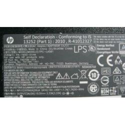 Adapter HP TPC-LA581 zie foto,s voor info