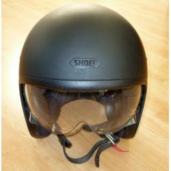 SHOEI J.0 JETHELM - Mat Zwart - Mt. S - Fiberglass - JO Helm
