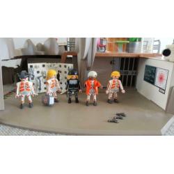 Zeer uitgebreide set Playmobil topagents hoofdkwartier 4875