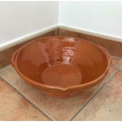 Franse cassole van La Poterie Not aardewerk kookpot