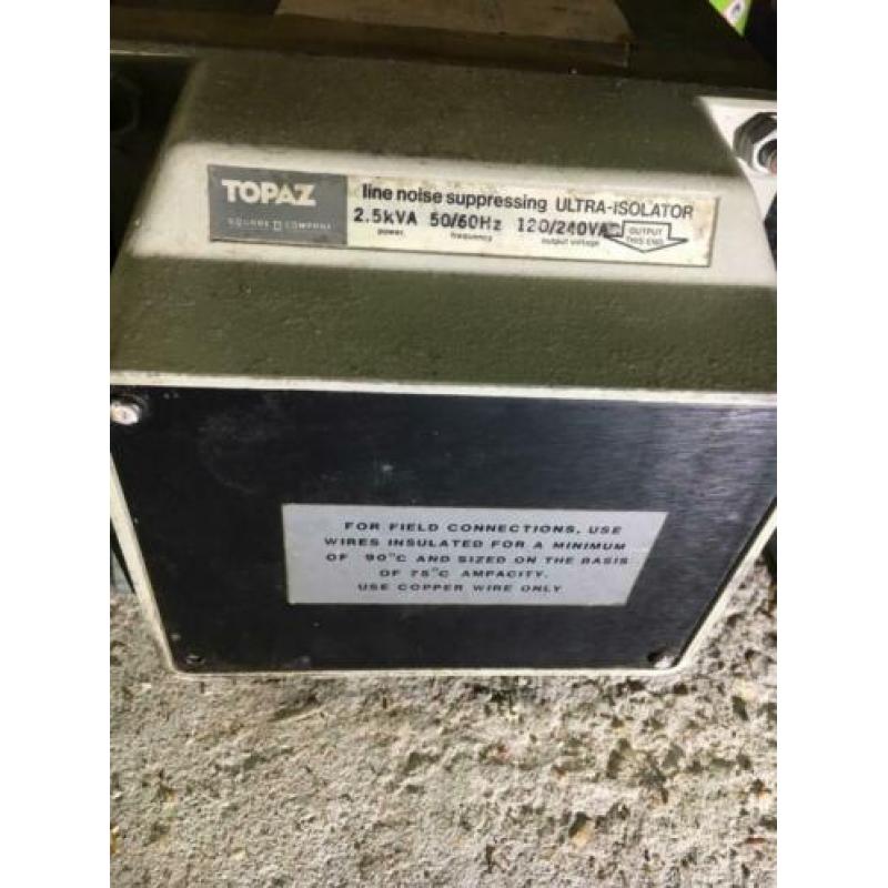 Scheidingstrafo 2,5 KvA