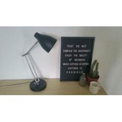 Bureaulamp zwart