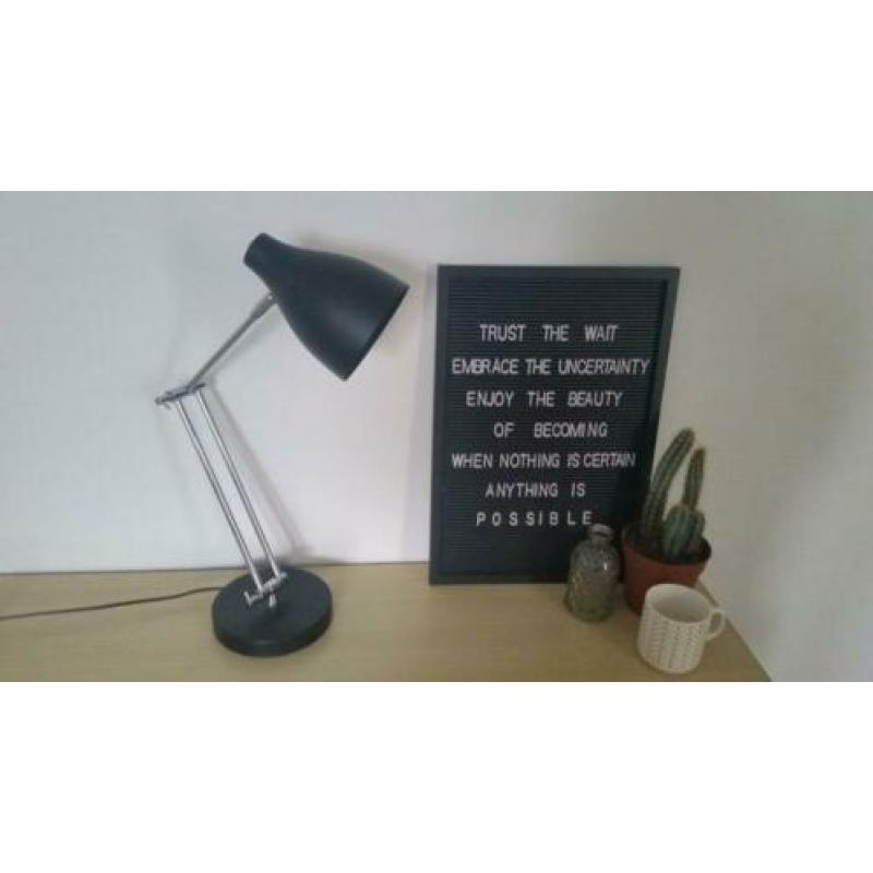 Bureaulamp zwart