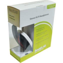 Hoofdtelefoon wit/zwart