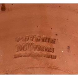 Franse cassole van La Poterie Not aardewerk kookpot