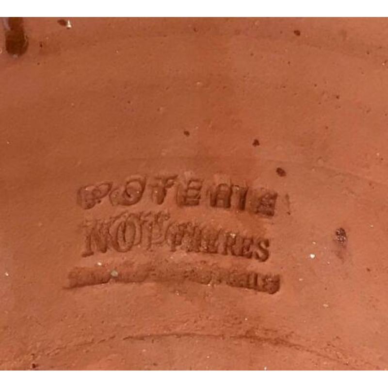 Franse cassole van La Poterie Not aardewerk kookpot