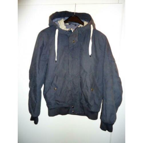 Blauw H&M jas - Maat:M