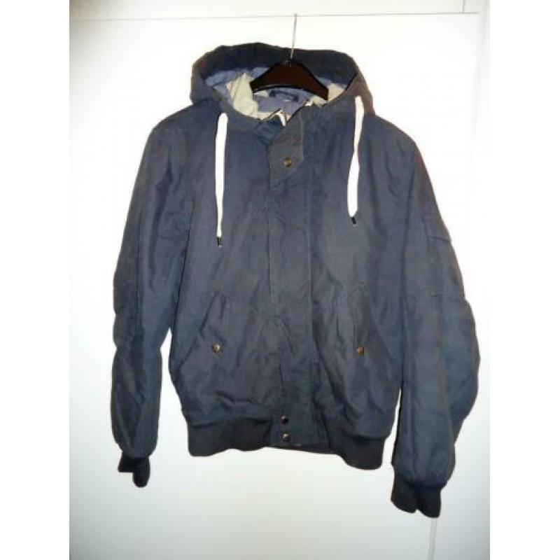 Blauw H&M jas - Maat:M