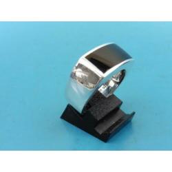 Zilveren ring met onix (Z115)