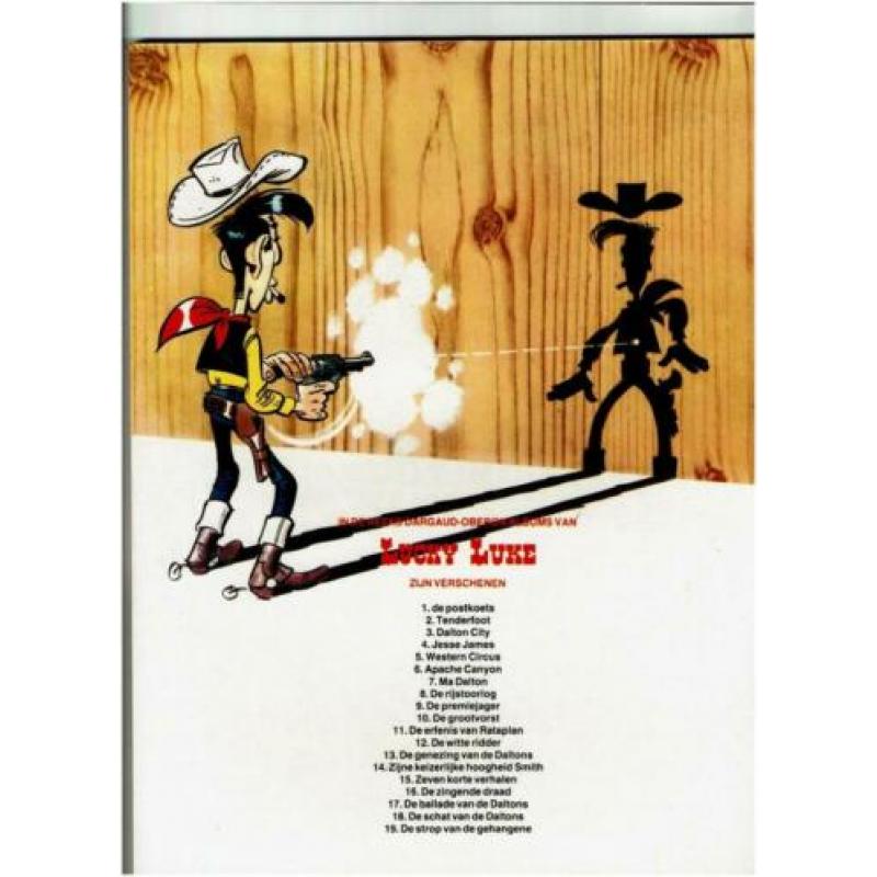 Lucky Luke - 8 - de Rijstoorlog - 1981 - Uitg. Dargaud Benel