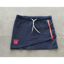 D-zine groene imitatie leren plisse rok mt 140-146